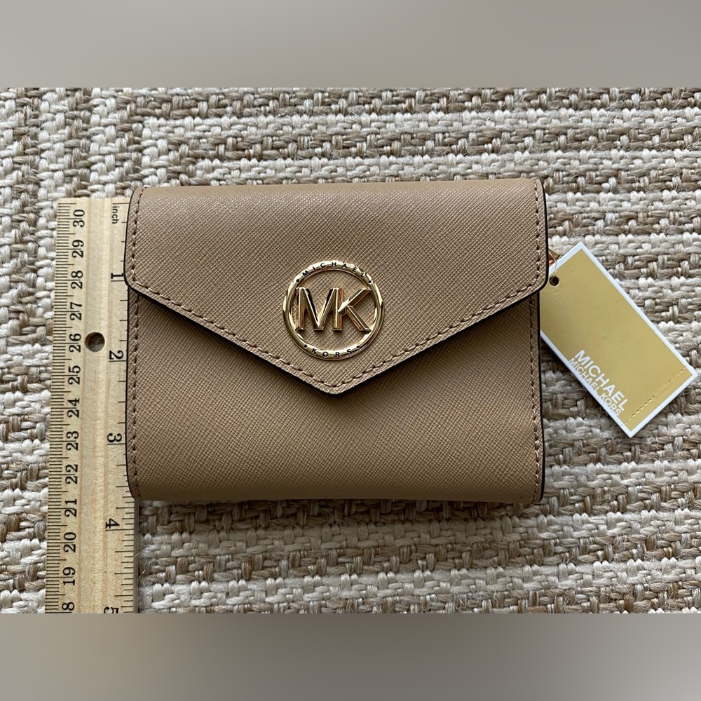 Michael Kors trifold leather wallet